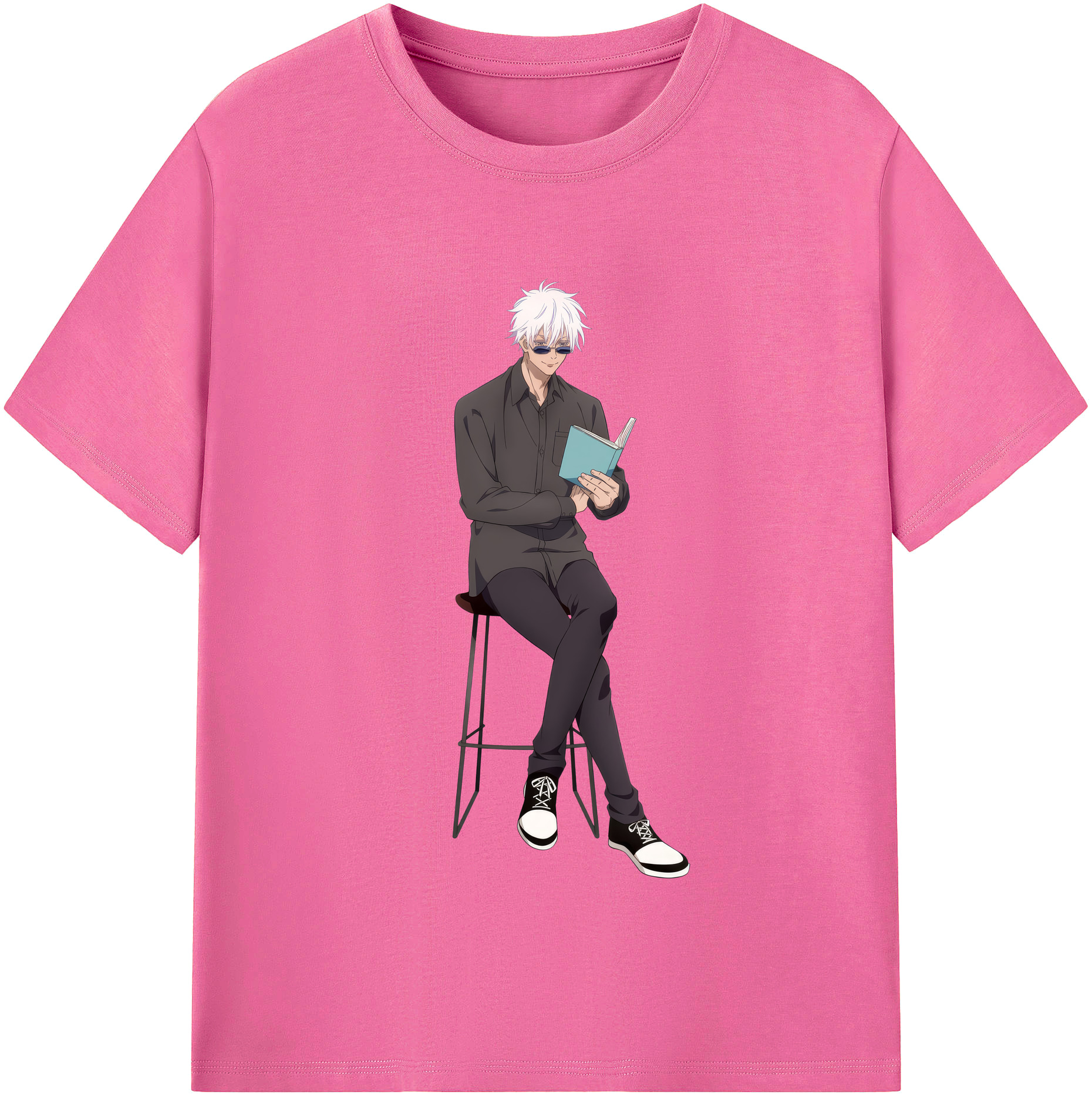 （画像用） 呪術廻戦 Jujutsu Kaisen レディースカジュアルプリントTシャツ（綿100％）